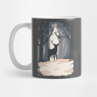 deer forest Mug